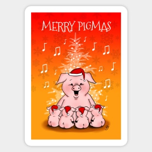 Merry Pigmas Sticker